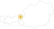 Wanderung Alpenblumenweg in Kitzbühel: Position auf der Karte