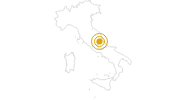 Hike From Prati di Tivo up to the Rifugio Garibaldi mountain hut in Teramo: Position on map