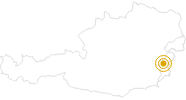 Wanderung Wanderweg Dreiländereck (W52) im Südburgenland: Position auf der Karte