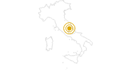 Wanderung Von Cesacastina bis zum Valle delle Cento Fonti in Teramo: Position auf der Karte
