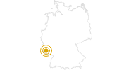 Wanderung Weiskircher Höhen-Tour Merzig-Wadern: Position auf der Karte