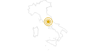 Wanderung Von Greccio nach Rieti in Rieti: Position auf der Karte