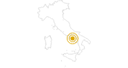 Wanderung Zum Gipfel des Vesuv in Neapel: Position auf der Karte