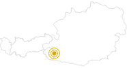 Webcam Feldkopf Wangenitztal - View to the East in East Tyrol: Position on map