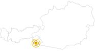 Wanderung Karnischer Höhenweg in Osttirol: Position auf der Karte