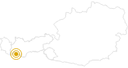 Wanderung Wanderung kl. Mutzkopf - Schwarzer See - Grüner See im Tiroler Oberland: Position auf der Karte