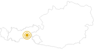 Wanderung Rosenkranzweg Lanersbach im Zillertal: Position auf der Karte
