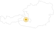 Wanderung Saukaralm im Grossarltal: Position auf der Karte