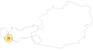 Wanderung BERGLI LAREIN in Paznaun - Ischgl: Position auf der Karte