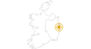 Wanderung Dublin Mountains Way in Dublin: Position auf der Karte