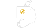 Wanderung Croagh Patrick Pilgrim Heritage Trail in Mayo: Position auf der Karte