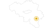 Wanderung Von La Roche-en-Ardenne nach Maboge in der Provinz Luxemburg: Position auf der Karte