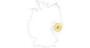 Webcam Altenberger Bobbahn im Erzgebirge: Position auf der Karte