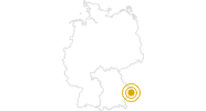 Wanderung Granit Erlebnisweg Bayerischer Wald: Position auf der Karte