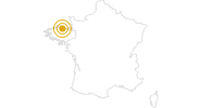 Wanderung Der Zöllnerpfad in der Bretagne in Côtes-d'Armor: Position auf der Karte