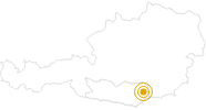Wanderung St. Andräer Talwanderweg im Lavanttal: Position auf der Karte