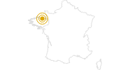 Wanderung Von Plévenon zum Cap Fréhel in Côtes-d'Armor: Position auf der Karte