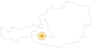 Wanderung Von Kolm Saigurn zum Hohen Sonnblick in Nationalpark Hohe Tauern: Position auf der Karte