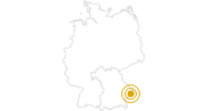 Wanderung Von der Ortspitze zum Klostergarten – Sightseeing-Tour durch die Passauer Altstadt im Passauer Land: Position auf der Karte