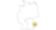 Wanderung Wanderung von Zenting zur Schrottenbaummühle Bayerischer Wald: Position auf der Karte