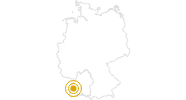 Hike Zweitaelersteig - Stage 5: Hoehenhaeuser - Waldkirch in the Black Forest: Position on map