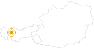 Wanderung Lechweg - Etappe 5: Elbigenalp - Stanzach im Lechtal: Position auf der Karte