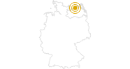 Wanderung Familienwanderung Graal-Müritz an der Ostseeküste Mecklenburg: Position auf der Karte