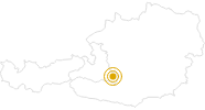 Wanderung Tour zur Landawirseehütte im Göriachtal am Lungau: Position auf der Karte