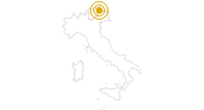 Wanderung Wasserschätzeweg in Toblach: Vom Zwei-Wasser-Brunnen zum Kraft-Quelle-Labyrinth in der Dolomitenregion Drei Zinnen: Position auf der Karte