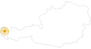 Wanderung Wanderung auf die Kanisfluh bei Mellau im Bregenzerwald: Position auf der Karte