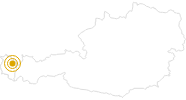 Wanderung Vom Diedamskopf hinunter zur Breitenalpe im Bregenzerwald: Position auf der Karte