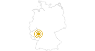 Wanderung Rheinsteig in Rheinhessen: Position auf der Karte