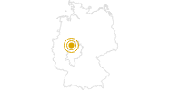 Wanderung Uplandsteig rund um Willingen in Nordhessen: Position auf der Karte