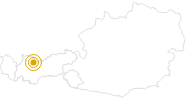 Wanderung Marienberg - Nassereither Alm (Muthenau Alm) in der Tiroler Zugspitz Arena: Position auf der Karte
