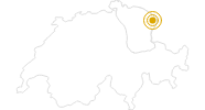 Wanderung Witzweg bei Wolfhaden im Appenzellerland: Position auf der Karte