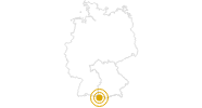 Wanderung Oberstdorf: Tagestour auf den Hahnenkopf im Allgäu: Position auf der Karte