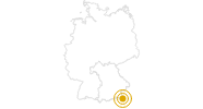 Wanderung Malerwinkel Rundweg am Königssee im Berchtesgadener Land: Position auf der Karte