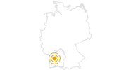 Wanderung Heidelbeerweg in Enzklösterle im Schwarzwald: Position auf der Karte