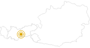 Wanderung Sunnenseitn Weg im Stubaital in Stubai: Position auf der Karte