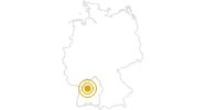 Wanderung Der Westweg von Pforzheim nach Basel (Ostvariante) im Schwarzwald: Position auf der Karte