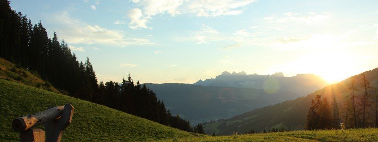 view to the Dachstein