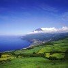 A magnificent view of the island and the vulcano Pico.