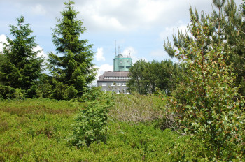 Kahler Asten with a view of the weather station
