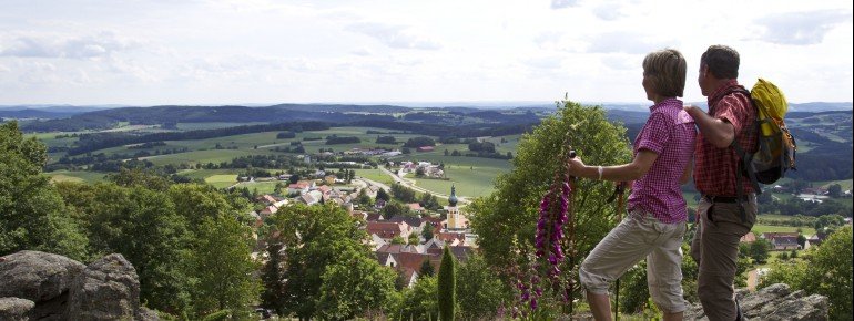 View over Tännesberg
