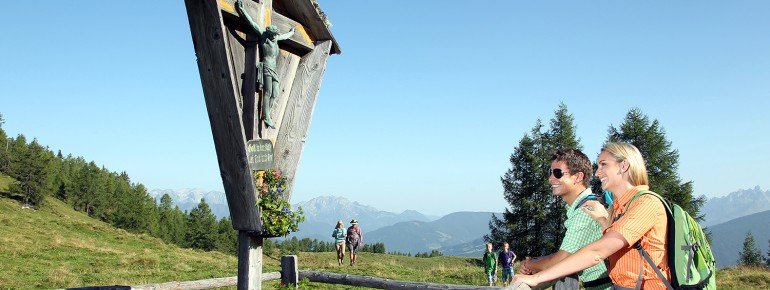 on the way to the peak