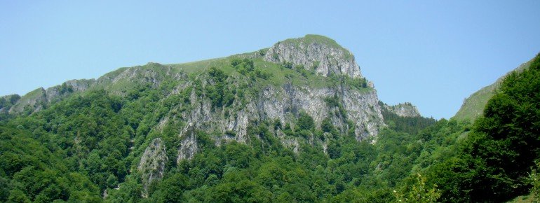Landscape in Buila-Vânturarița National Park