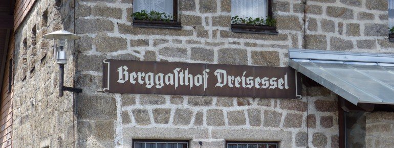 Berggasthof Dreisessel, a nice mountain inn.