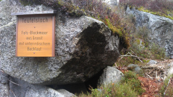 Sign at Teufelsloch