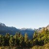 View towards the Stubai Glacier