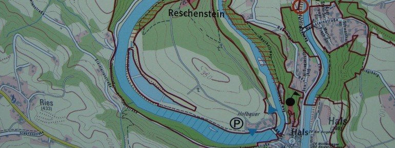 The starting point is at Passau-Hals, which is easily accessible.